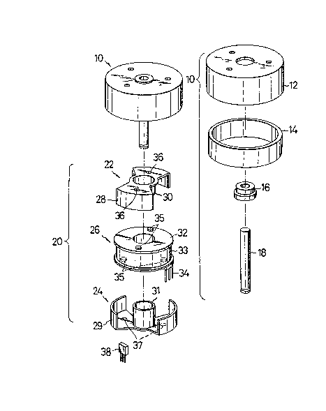 A single figure which represents the drawing illustrating the invention.